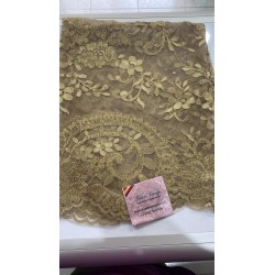 metallic lace metallic gold cappuccino