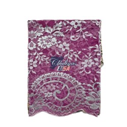 Medallion pearl purple  lace economic